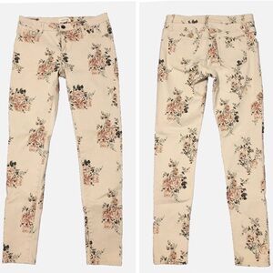 Taylor & Sage Floral print Skinny Jeans